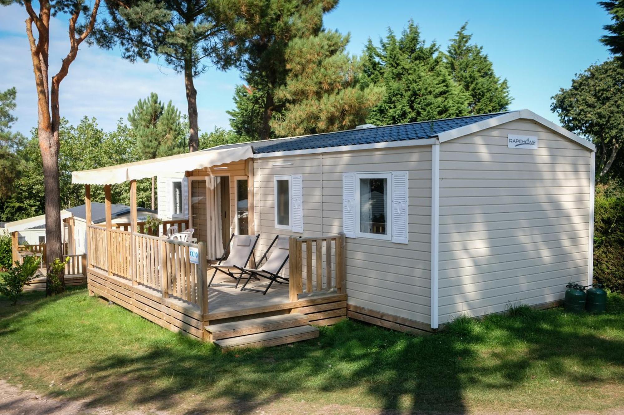 Mobil Home Xxl 4 Chambres - Medrose Camping Saint-Thomé Eksteriør billede