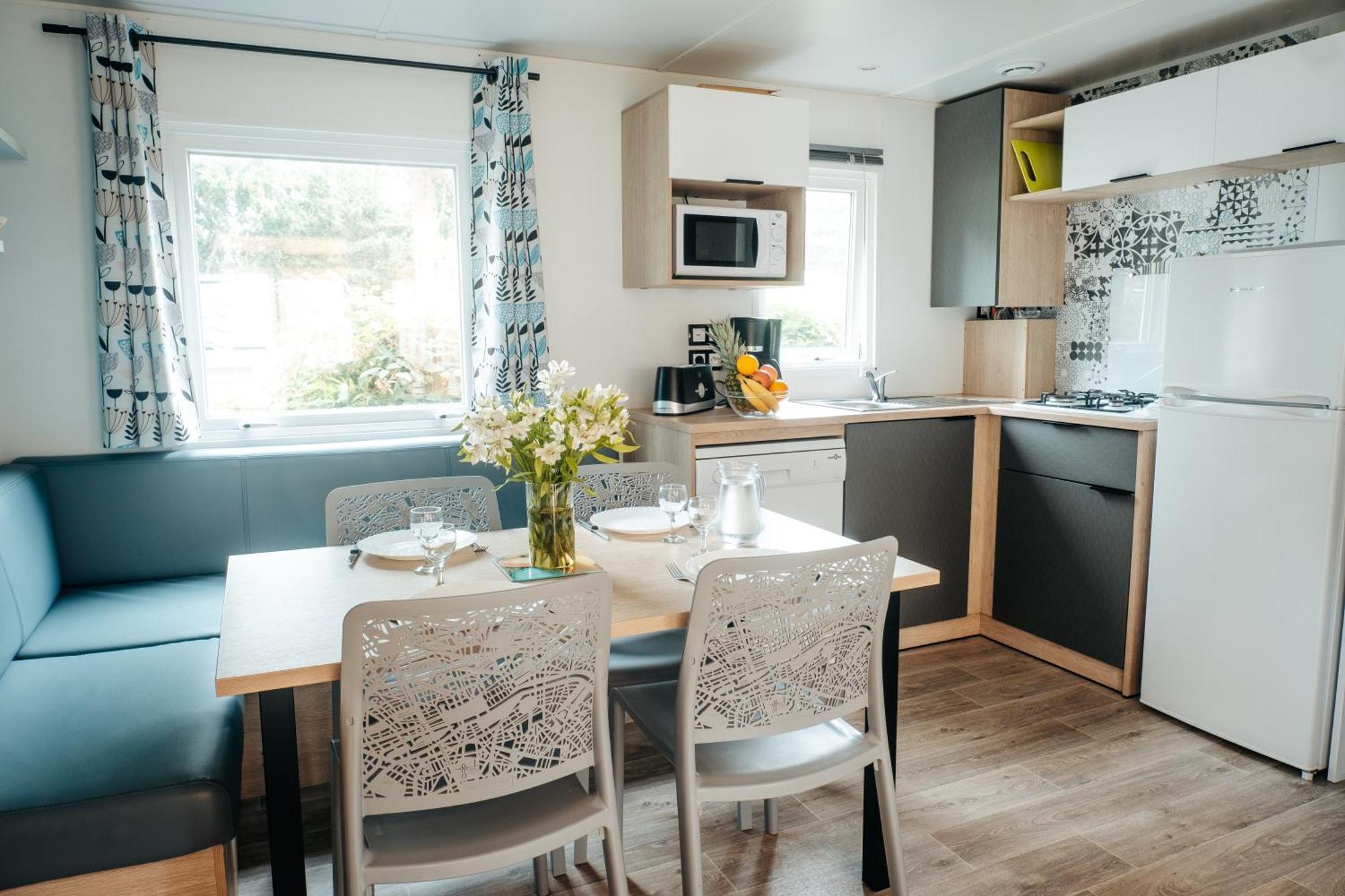 Mobil Home Xxl 4 Chambres - Medrose Camping Saint-Thomé Eksteriør billede